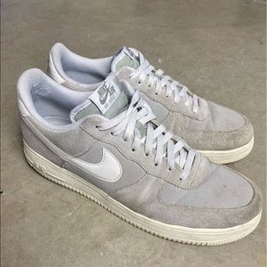 Nike Spruce fog Air Force 1s